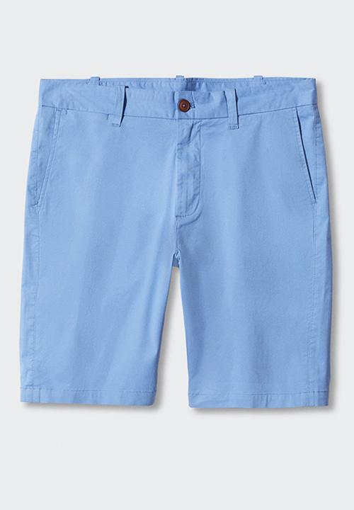 MANGO - Bermuda shorts gracia - blue