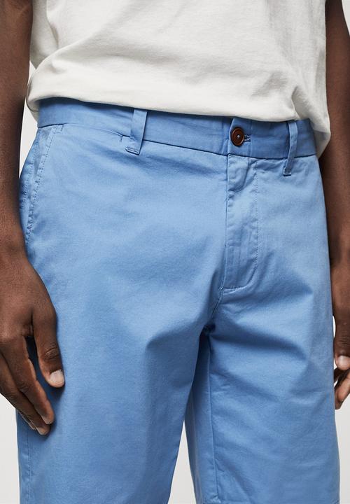 MANGO - Bermuda shorts gracia - blue