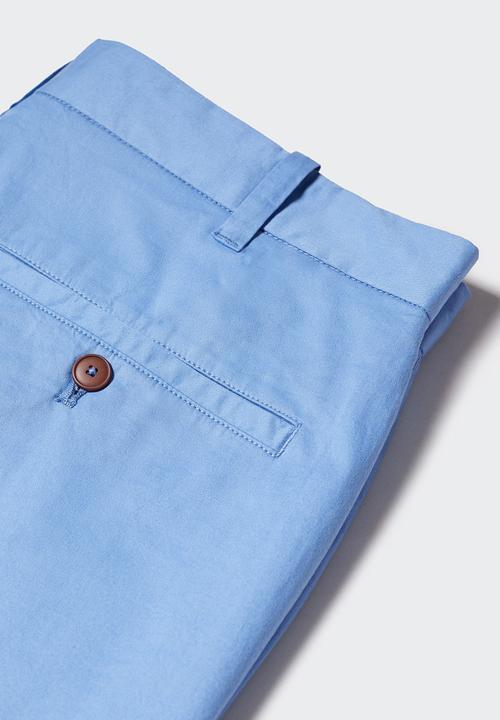 MANGO - Bermuda shorts gracia - blue