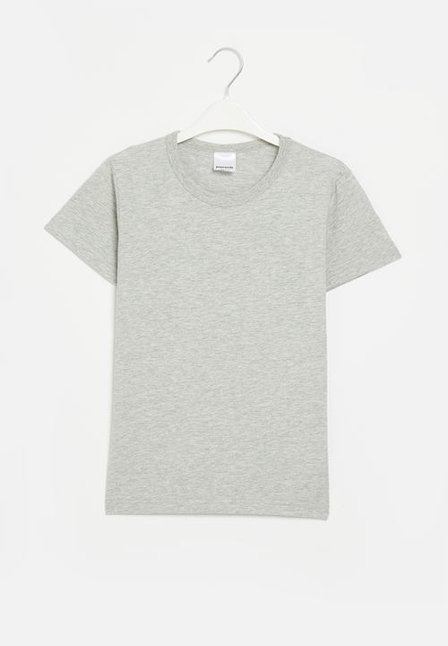 Pop Candy - Basic tee - grey