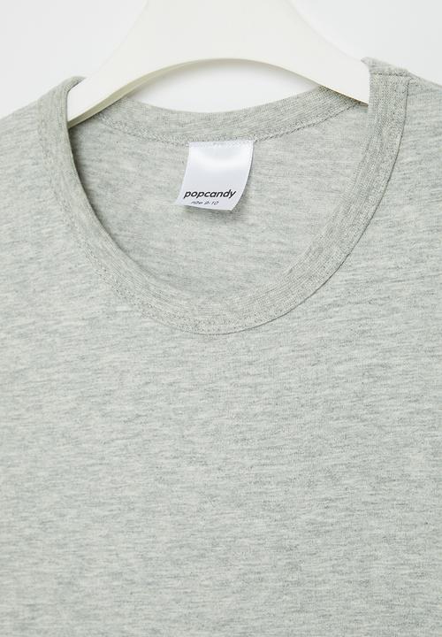Pop Candy - Basic tee - grey