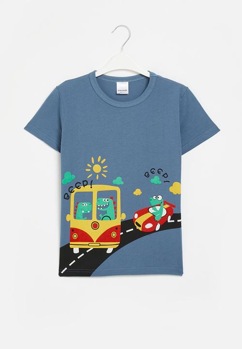 Pop Candy - Printed t-shirt - blue