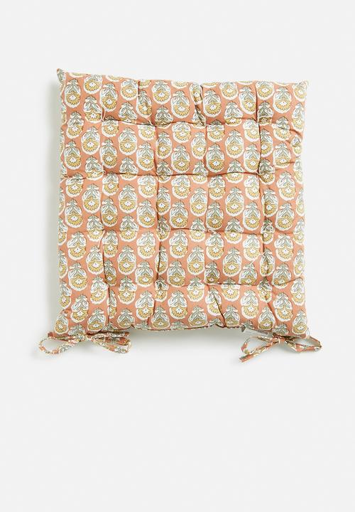 H&S - Block chair pad - multi 