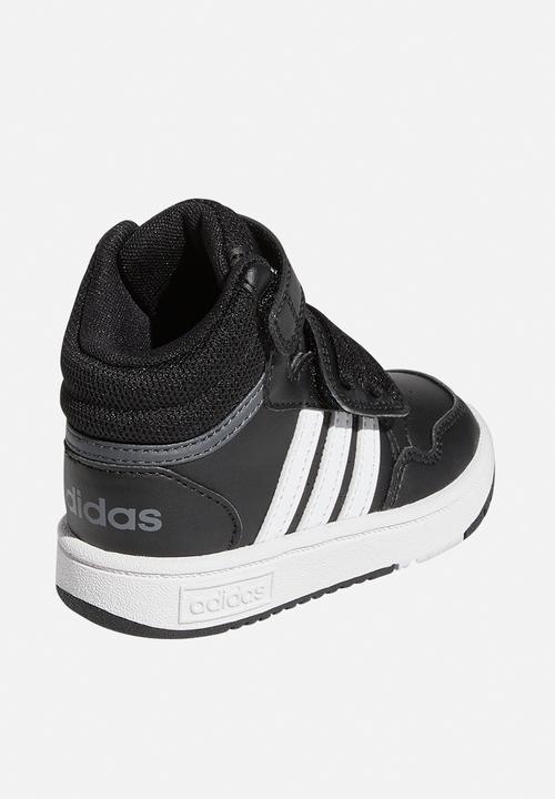 adidas Originals - Hoops mid 3.0 ac i - core black/ftwr white/grey six