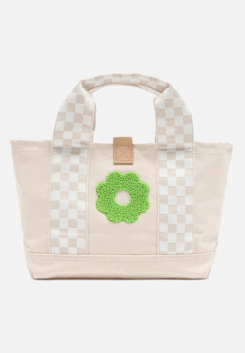 Vans - Mended check mini tote - mashmallow