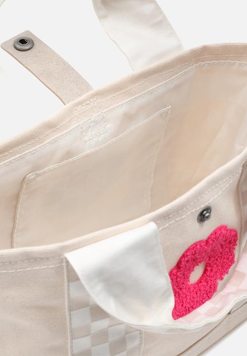 Vans - Mended check mini tote - mashmallow