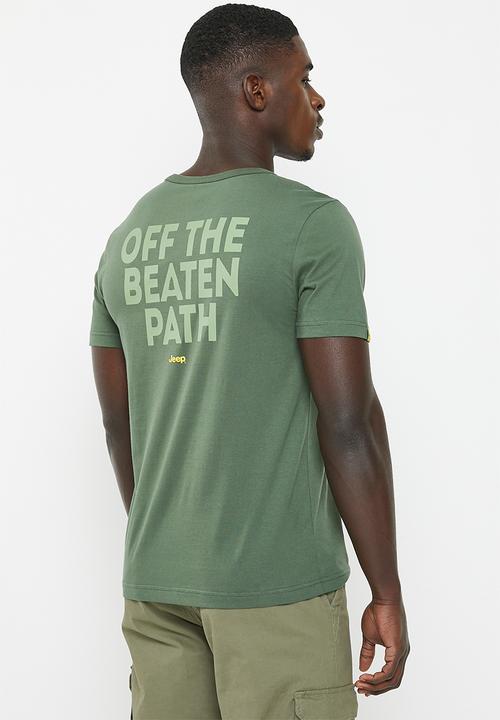 JEEP - Slogan tee - green