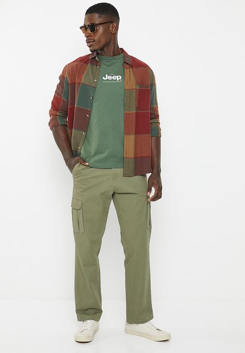 JEEP - Slogan tee - green