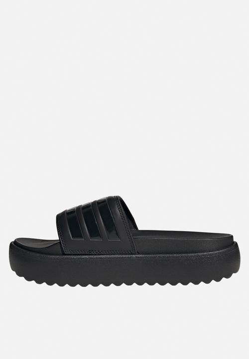 adidas Originals - Adilette platform - core black