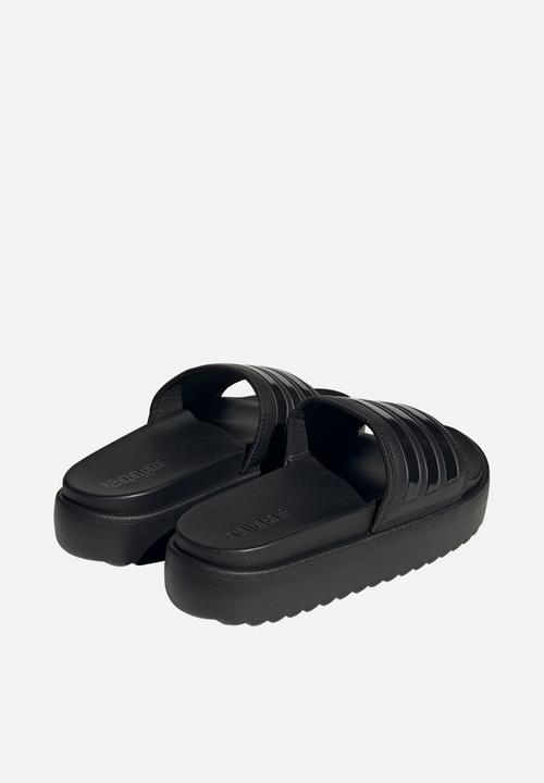 adidas Originals - Adilette platform - core black