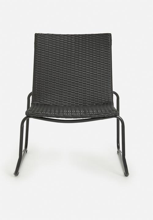 H&S - Ima outdoor furniture set- black