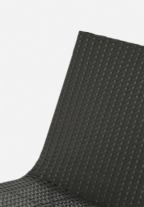 H&S - Ima outdoor furniture set- black
