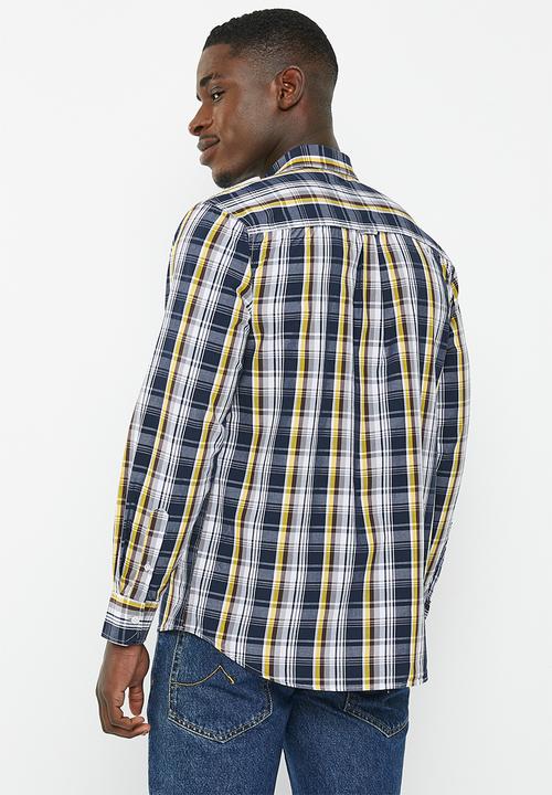 JEEP - Long sleeve yarn dyed check - multi