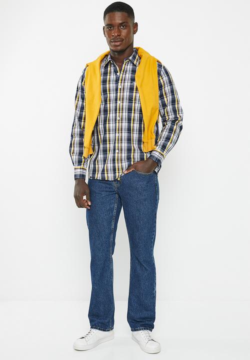 JEEP - Long sleeve yarn dyed check - multi