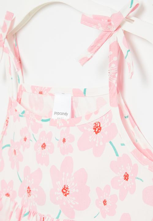 Pop Candy - Girls flower dress - pink multi