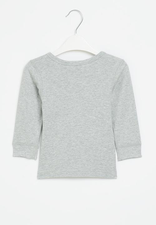 Pop Candy - Baby top - grey
