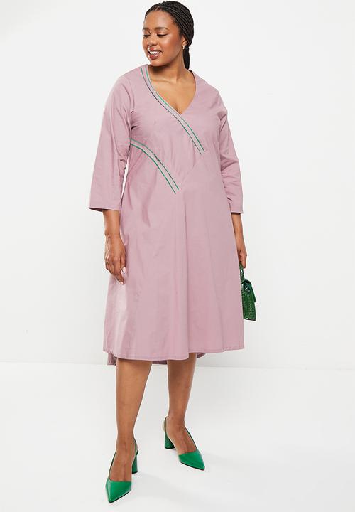 AMANDA LAIRD CHERRY - Plus meyers dress - lilac