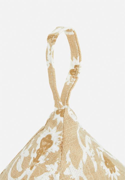 H&S - Printed doorstopper - brown