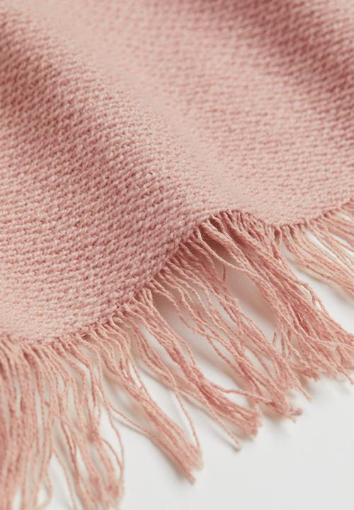 H&M - Motif-detail blanket - light pink