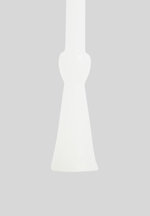 H&S - Twisted candle - off white