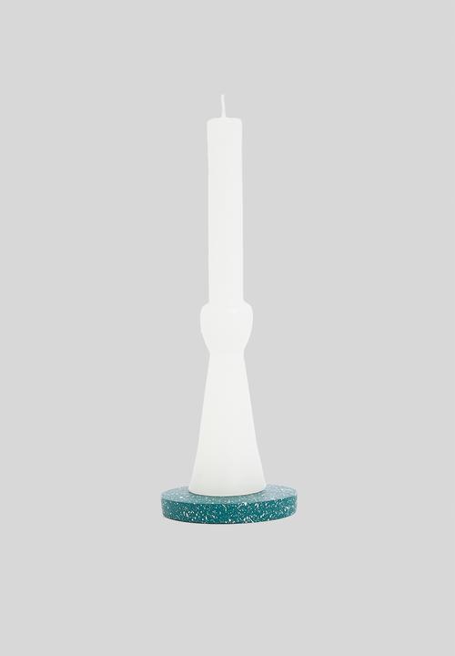H&S - Twisted candle - off white