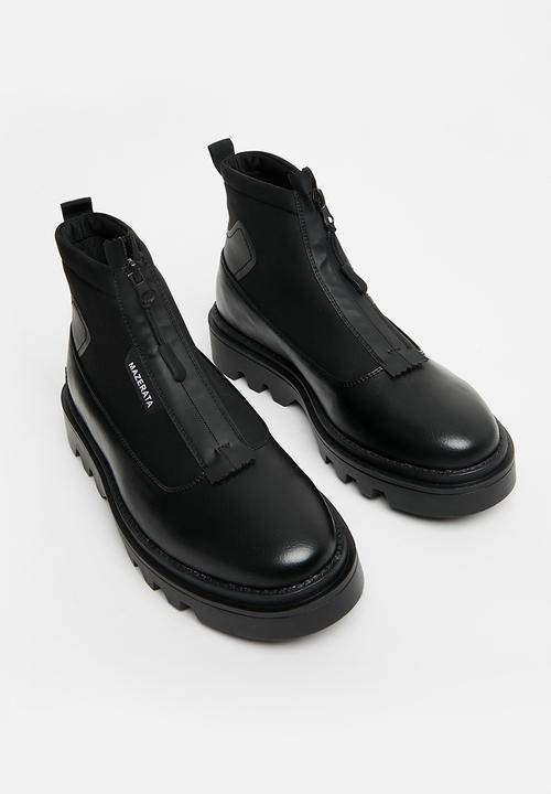 MAZERATA - Vinchey 9 lea lycra - black