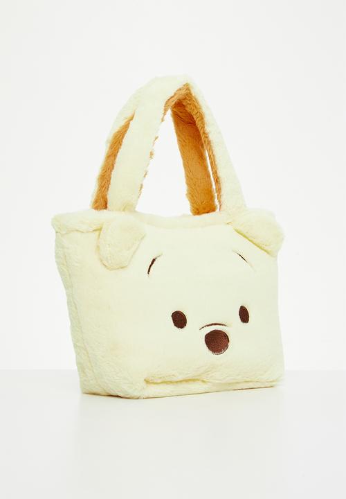Pop Candy - Faux fur bag - cream