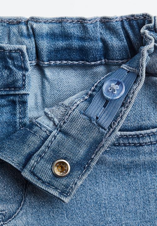 H&M - Comfort stretch skinny fit jeans - light denim blue 