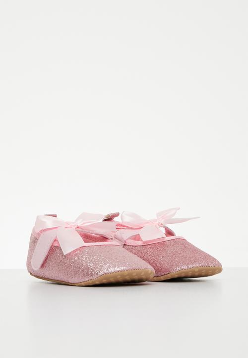 Pop Candy - Baby glitter pumps - rose pink