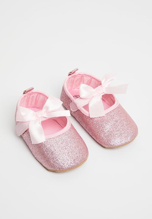Pop Candy - Baby glitter pumps - rose pink