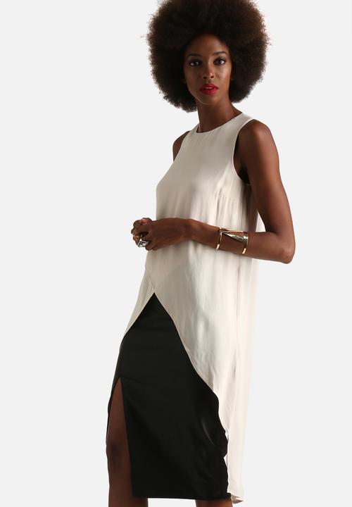 Bardot - Crossed Tunic Top