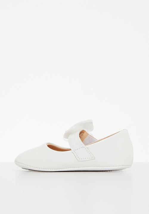 Pop Candy - Pumps with bow detail closure - white