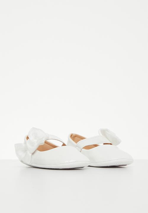Pop Candy - Pumps with bow detail closure - white