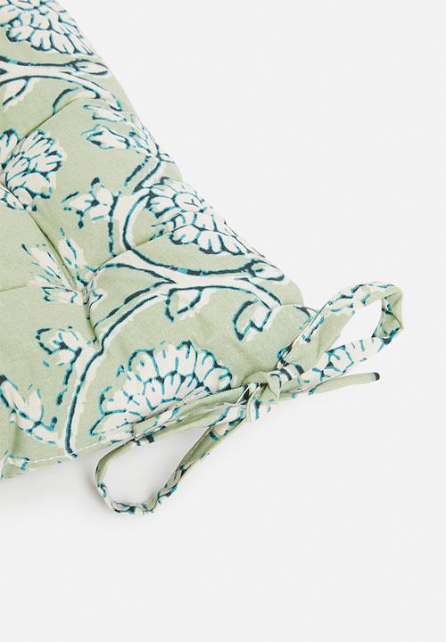 H&S - Block chair pad - green