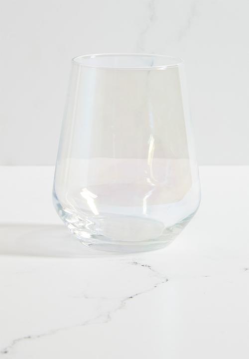 Excellent Houseware - Lucern drinking glass set of 4-clear