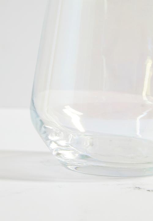 Excellent Houseware - Lucern drinking glass set of 4-clear
