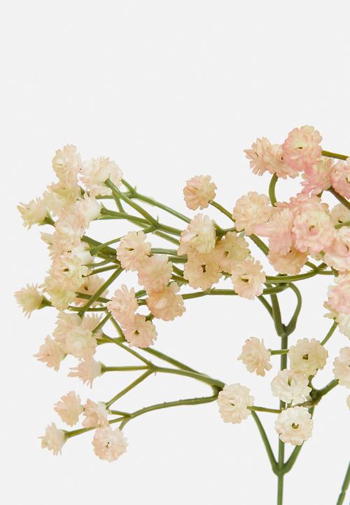 H&S - Artificial gypsophila stem - pink
