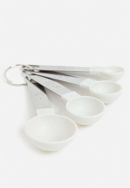 Excellent Houseware - Measuring cups & spoons set- grey