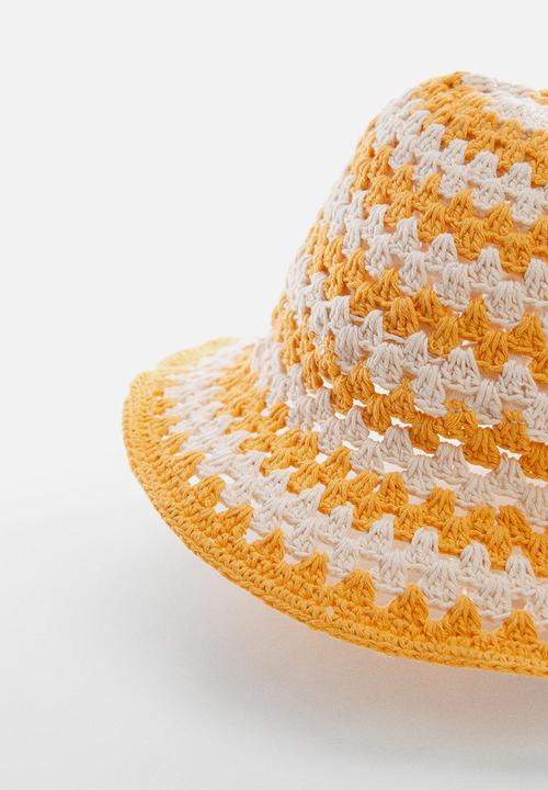 MANGO - Hat alabama - yellow