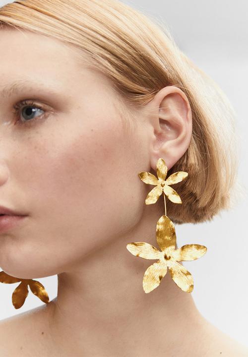 MANGO - Earrings paula - gold