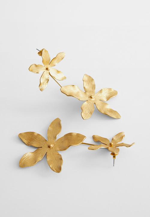 MANGO - Earrings paula - gold