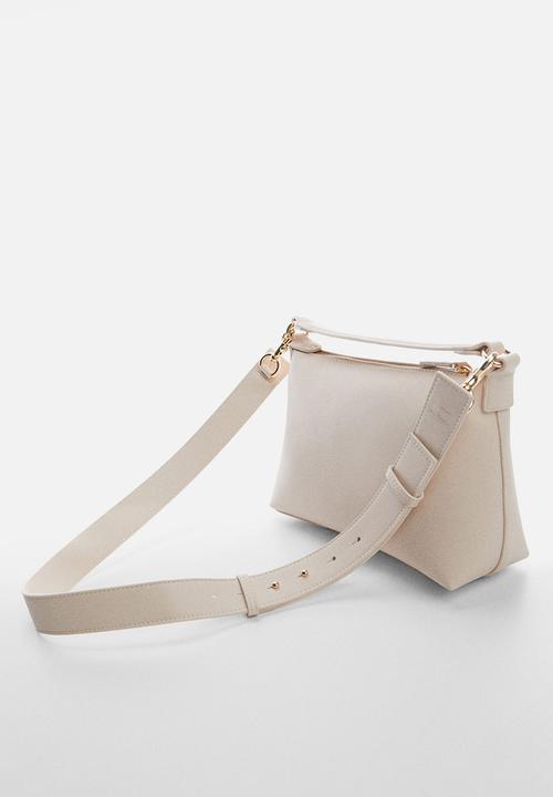 MANGO - Bag agra - off white
