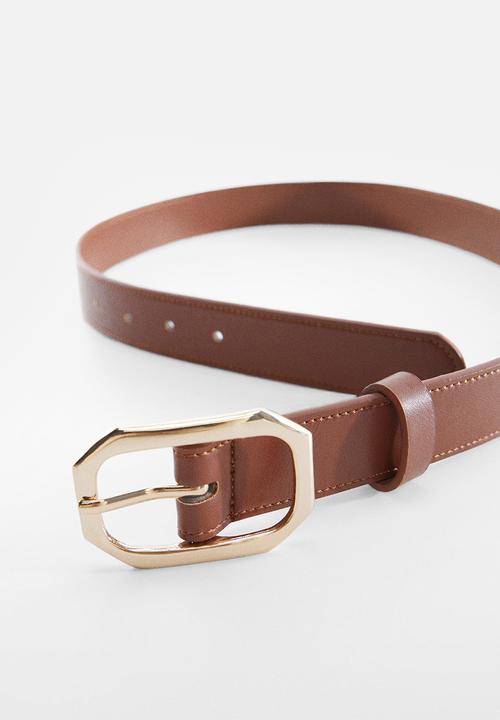 MANGO - Belt beli - beige