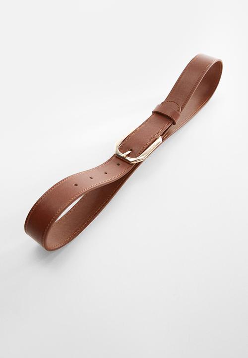MANGO - Belt beli - beige