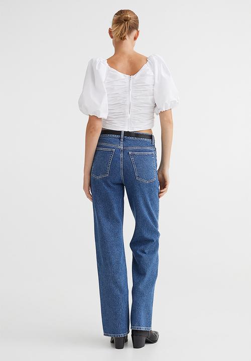 H&M - Straight regular jeans - denim blue 