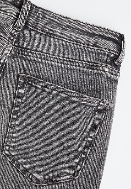 H&M - Flared high jeans - grey