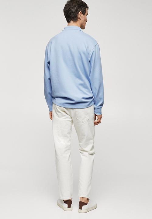 MANGO - Polo shirt peteb - sky-blue