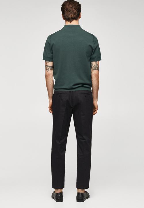 MANGO - Polo shirt arraona - dark green 