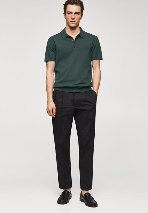 MANGO - Polo shirt arraona - dark green 