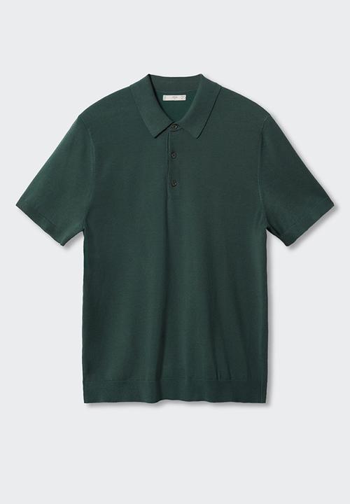 MANGO - Polo shirt arraona - dark green 